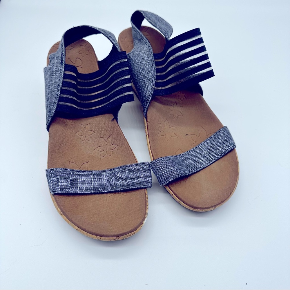 Women’s Sketchers blue jean sandal size 8